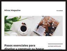 Tablet Screenshot of mirrormagazine.es